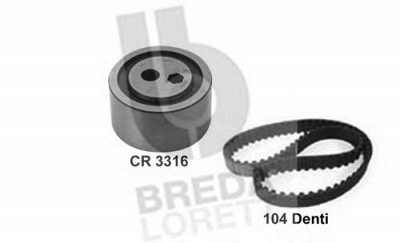BREDA LORETT kcd0716 -  Комплект ремня ГРМ